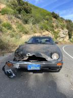 1984_Mazda_RX-7 Car_crash Latigo_Canyon_Road // 3024x4032 // 3.8MB