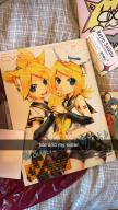 Len_Kagamine Rin_Kagamine Snapchat // 1244x2208 // 505.6KB