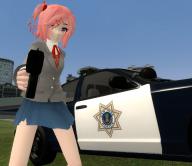 Garry's_Mod Natsuki Police // 1091x945 // 711.8KB