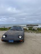 1984_Mazda_RX-7 Pescadero_State_Beach // 3024x4032 // 1.5MB